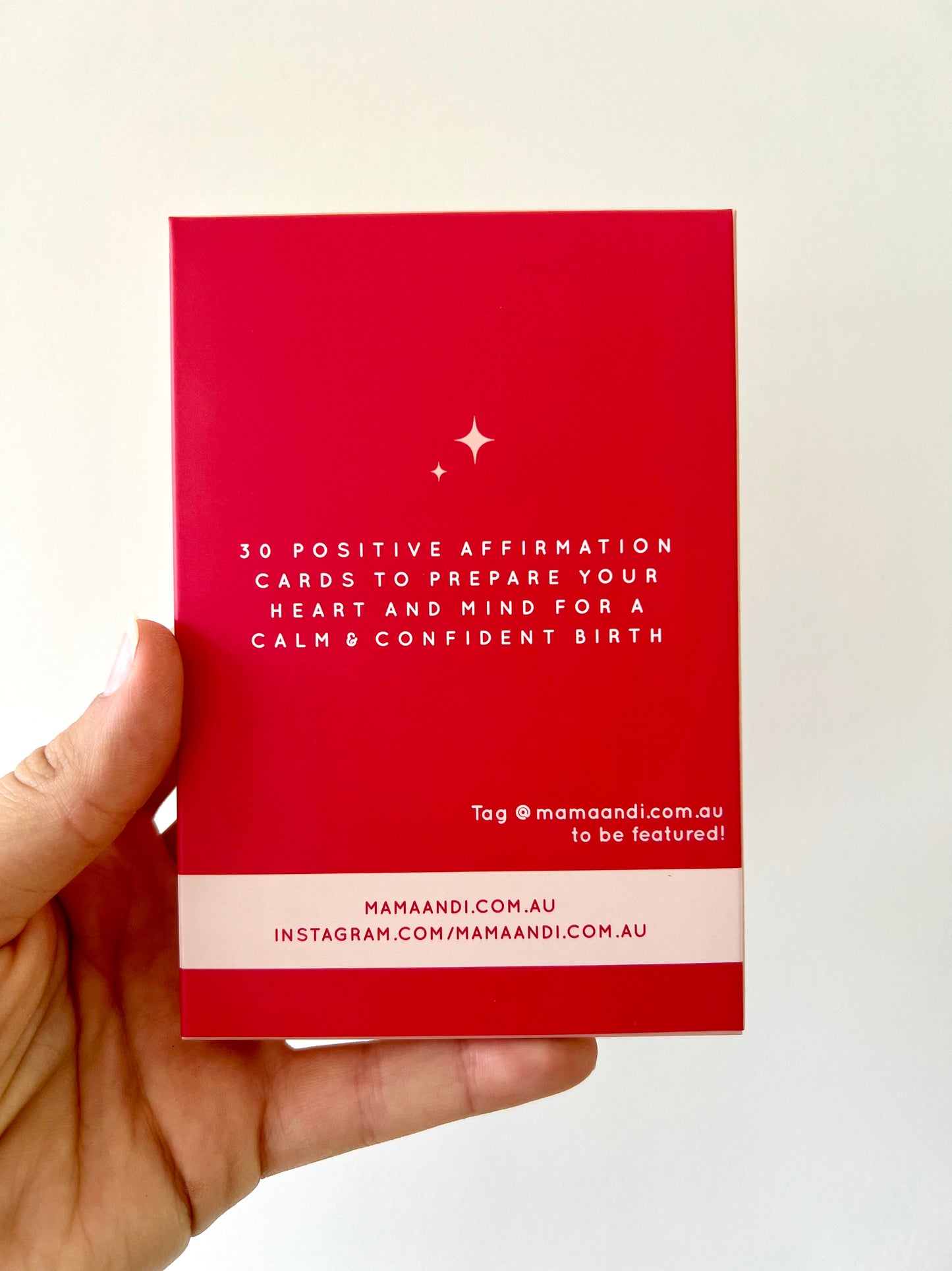 Positive Affirmation Cards for Labour & Birth