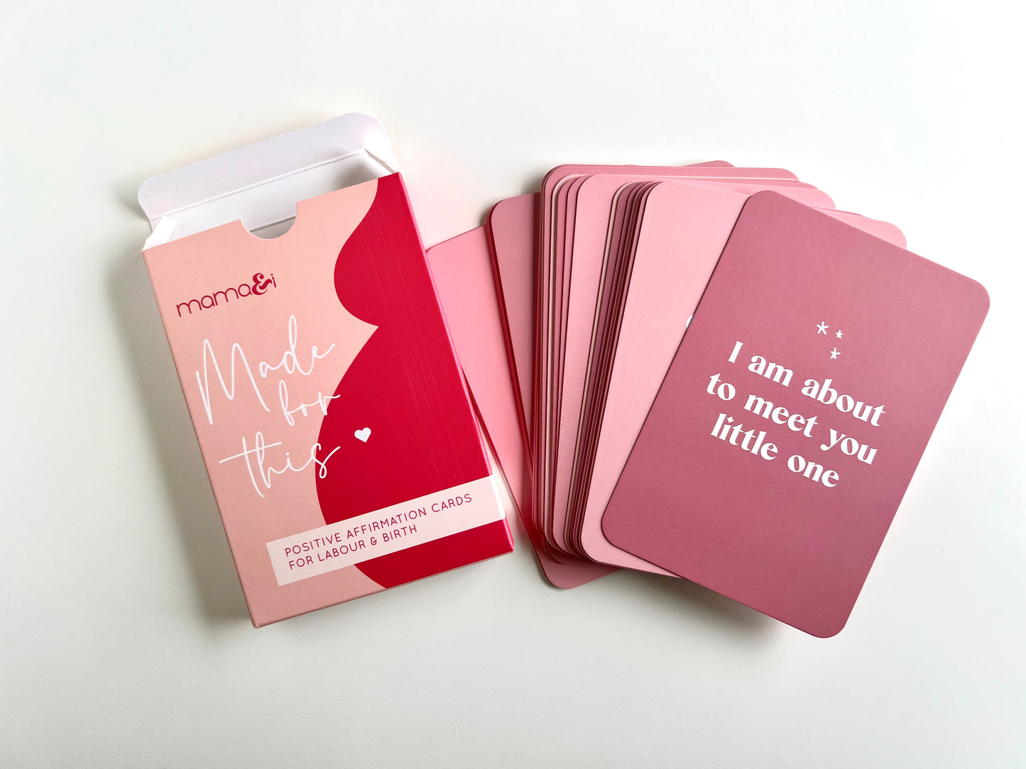Positive Affirmation Cards for Labour & Birth